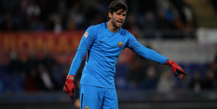 Roma hoping to secure Alisson to new deal