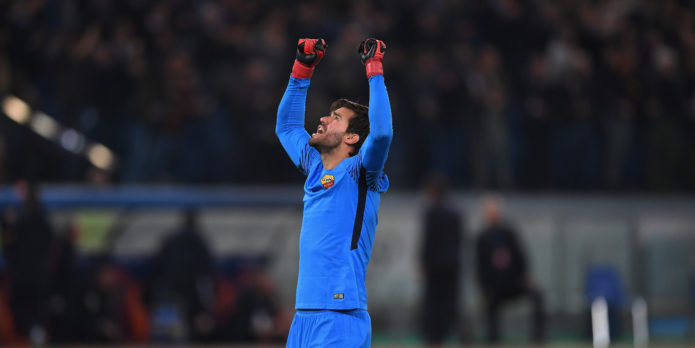 Liverpool warned Alisson is worth more than €50m