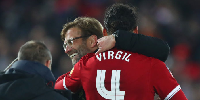 Klopp reveals how he’s prepared Van Dijk for Saints return