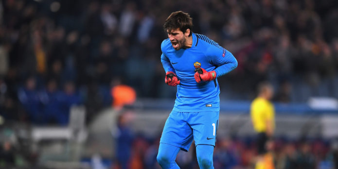 Liverpool unlikely to meet Alisson’s valuation