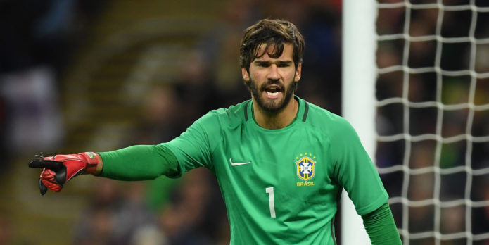 Alisson reportedly desperate to secure Liverpool switch