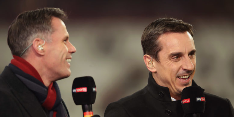 Gary Neville says Jamie Carragher should not be sacked