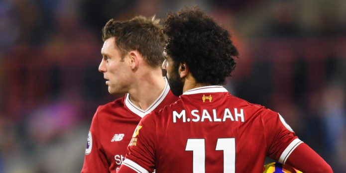 Milner says Liverpool must support Salah