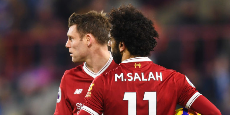 Milner says Liverpool must support Salah