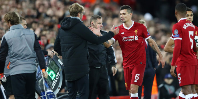 Lovren revitalised following high praise from Klopp