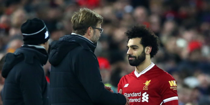 Klopp not worried about Salah’s Anfield future