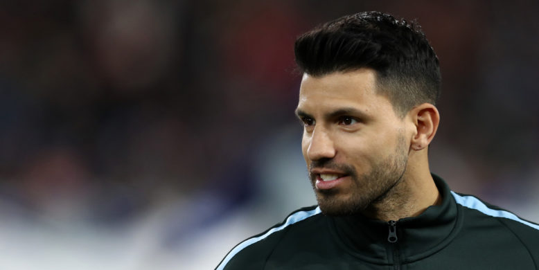 Aguero to miss Champions League tie at Anfield
