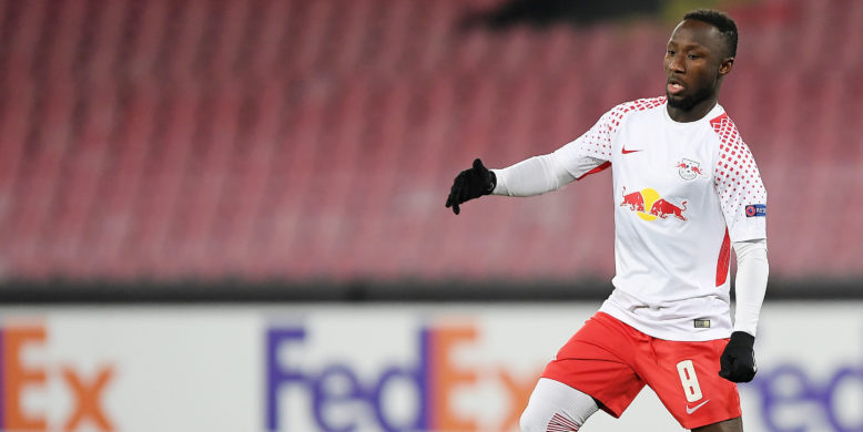 Naby Keita limps off with thigh injury whilst playing for RB Leipzig