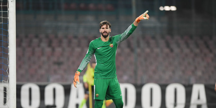 Roma chief confirms Liverpool want to sign Alisson