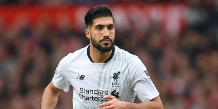 Klopp hints that Emre Can will miss remainder of the season
