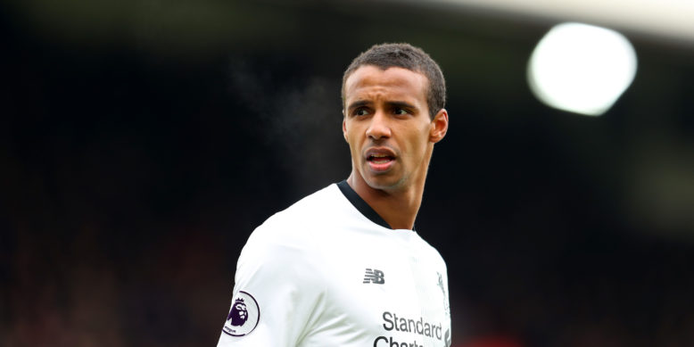 Joel Matip to miss rest of season