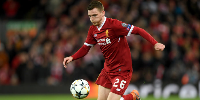 Robertson and Salah likely to be fit enough for City clash