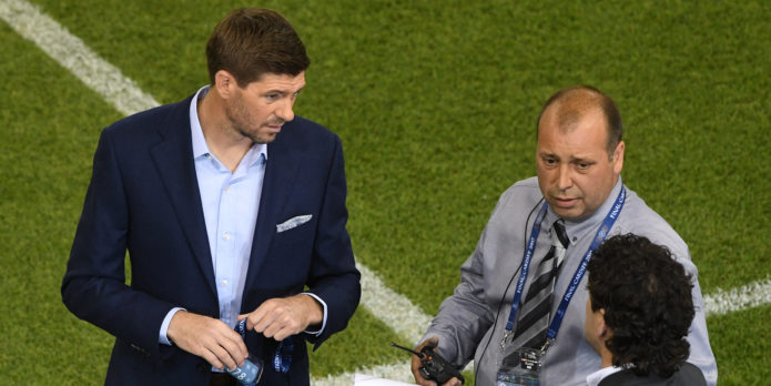 Gerrard reveals talks with Rangers have been “positive”