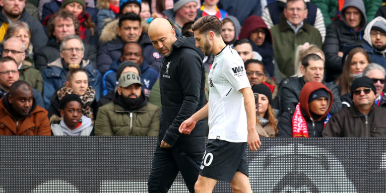 Klopp contemplating Lallana inclusion ahead of Chelsea