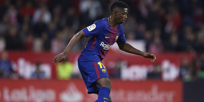 Ousmane Dembele looks set to stay in Barcelona