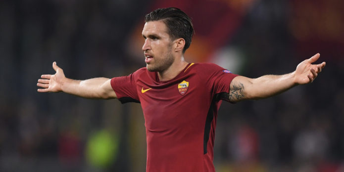 Roma’s Kevin Strootman likely to miss Liverpool clash