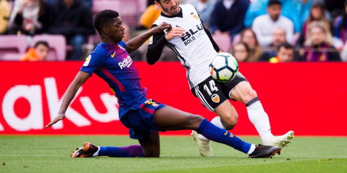 Liverpool face off with PSG for Barça star Dembélé