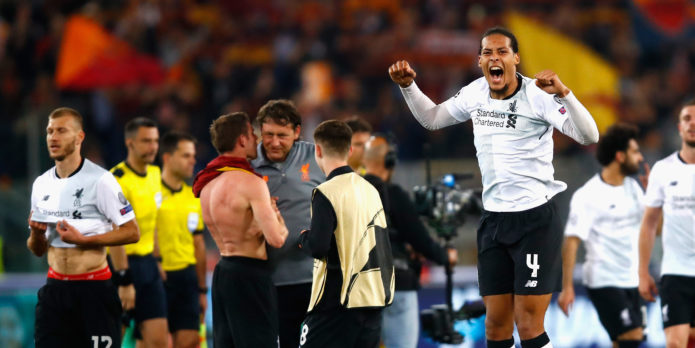Liverpool player ratings: Roma (A)