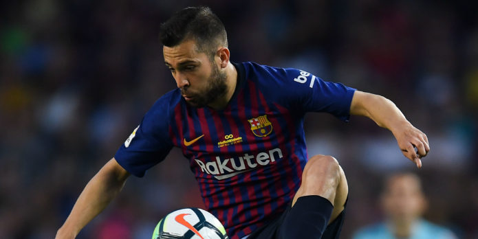 Jordi Alba rooting for Liverpool to beat Real Madrid in the Final