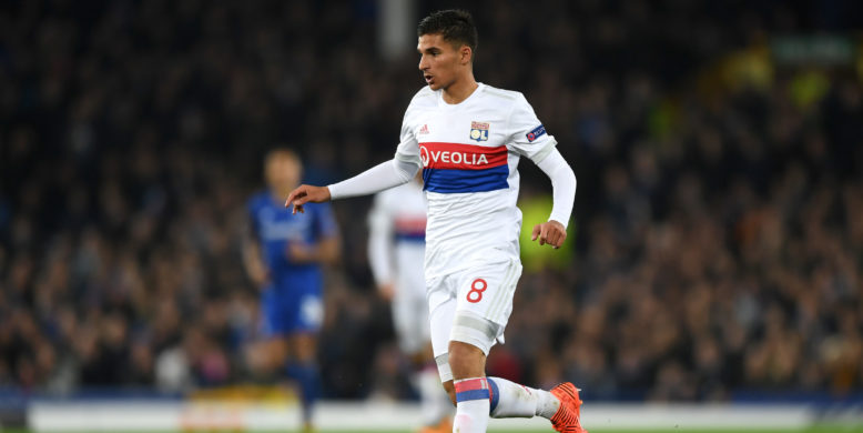 Liverpool target Aouar pens new five-year deal with Lyon
