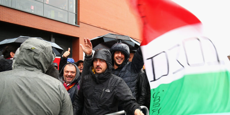 Roma fans banned from Champions League away game after trouble at Anfield