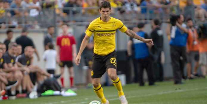 Journalist claims Liverpool could agree Pulisic deal for next season