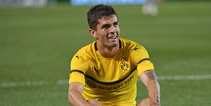 Dortmund name price for Liverpool target Pulisic