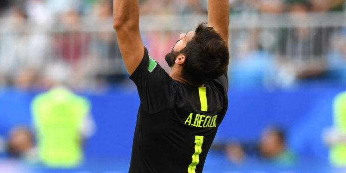 Alisson set for Liverpool medical on Thursday