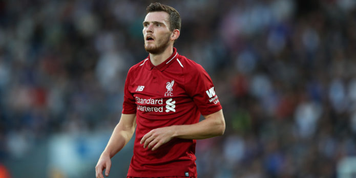 No new contract talks for Andy Robertson