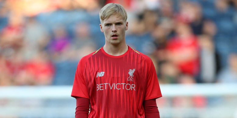 Academy ‘keeper Kelleher impressing Klopp in training