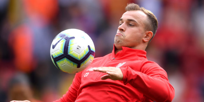 Xherdan Shaqiri rejected Man United to join Liverpool