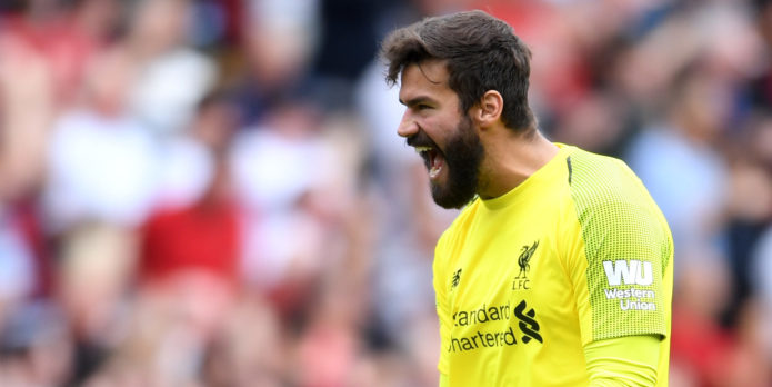 Alisson defends his style of play with the ball at his feet