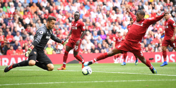 Gini Wijnaldum plays down Liverpool exit talk