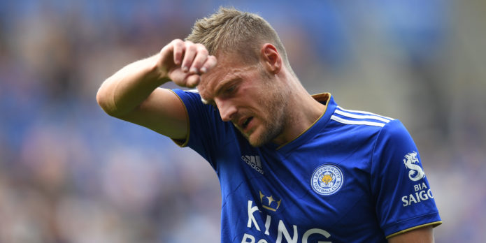 Jamie Vardy’s absence a boost for Liverpool ahead of trip to Leicester