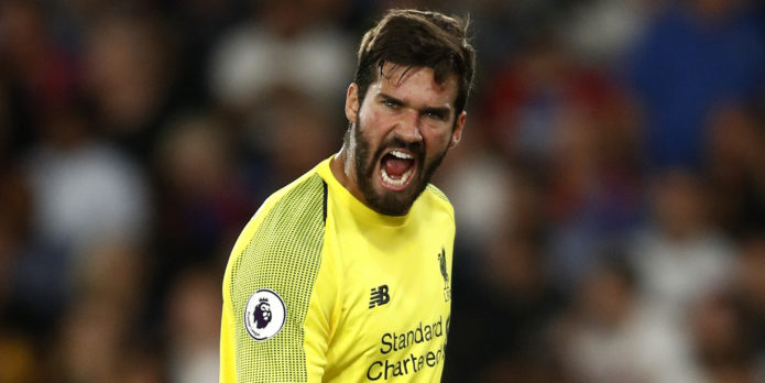 Risk-taking Alisson warns style of play could create mistakes