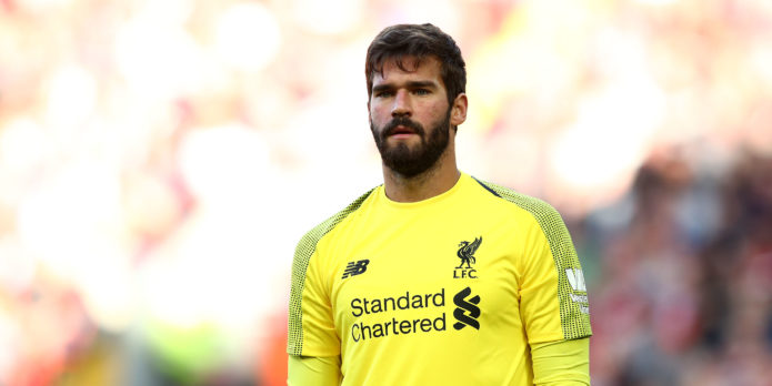 Jurgen Klopp heaps praise on Alisson after Brighton performance