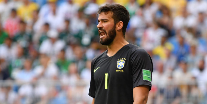 Alisson to make Liverpool debut against Napoli