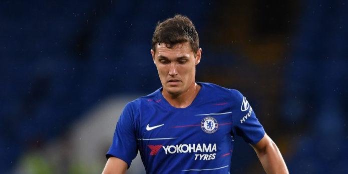 Chelsea’s Andreas Christensen a doubt for Liverpool clash