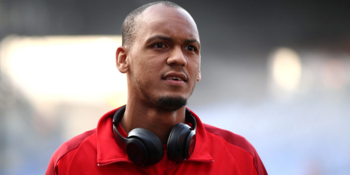 Fabinho delighted with Liverpool start despite not yet featuring