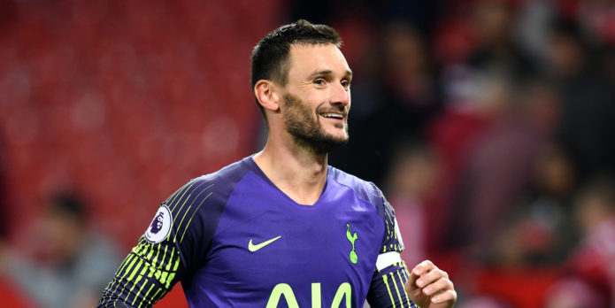 Hugo Lloris in battle to be fit for Liverpool clash