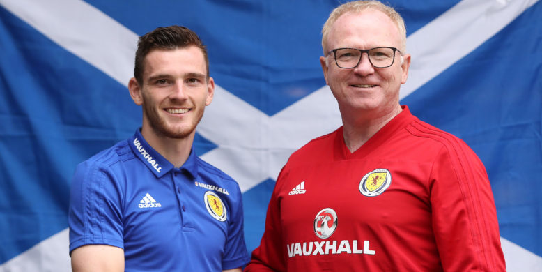 Robertson aims to lead by example for Scotland