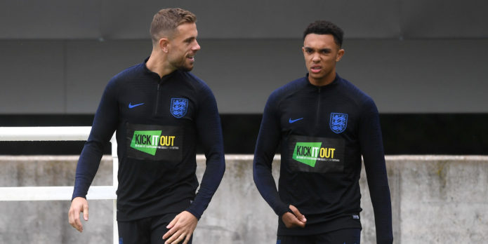 Jordan Henderson to be rested by England but Trent Alexander-Arnold set to play