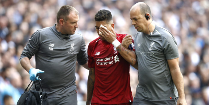 Firmino’s eye injury revealed to be not serious