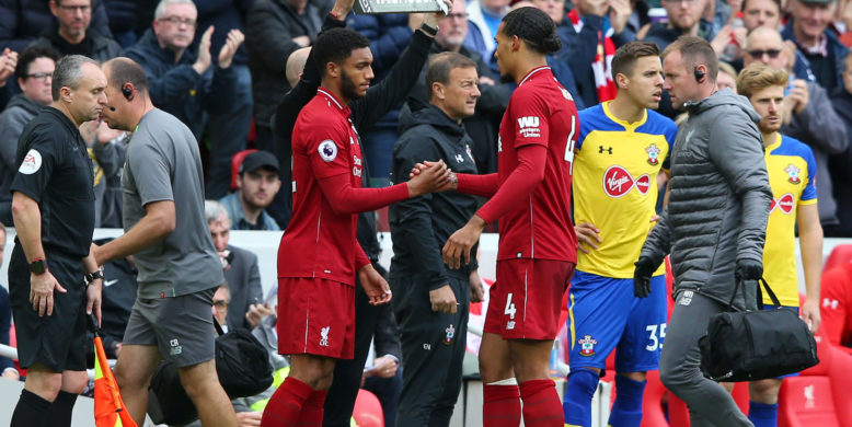 Virgil van Dijk is “much better” but is still in pain due to rib injury