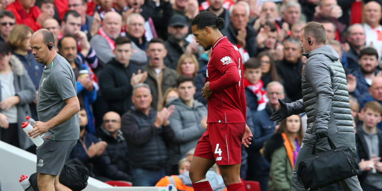 Virgil van Dijk misses training ahead of Chelsea clash