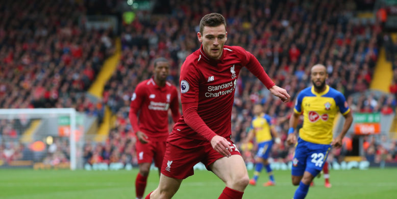 Robertson opens up on his difficult start to life at Liverpool