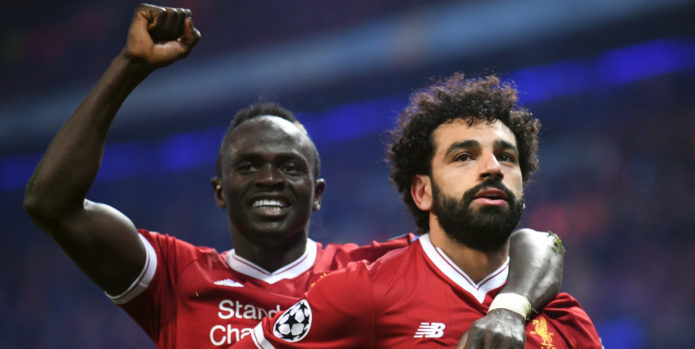 Mane and Salah feature in top 15 forwards shortlist