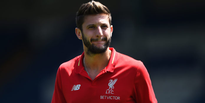 Adam Lallana injured during England training session