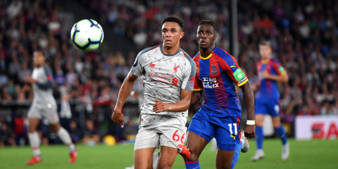 Alexander-Arnold compares Wilfried Zaha to Neymar and Cristiano Ronaldo