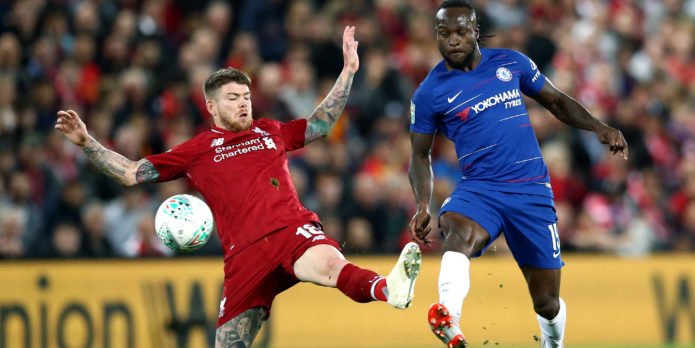 Arsenal consider move for Liverpool defender Moreno